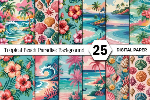 Download Tropical Beach Paradise Backgrounds - Backgrounds Collection