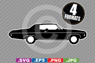 Download Classic / Antique 1969 Car Silhouette - 1969 Collection