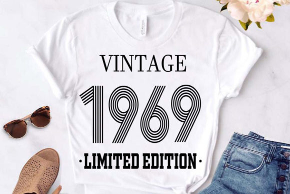 Download Vintage Since 1969 Svg, Birthday Svg, 53 - 1969 Collection