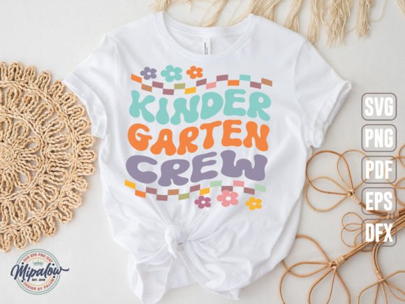 Download Kinder Garten Crew Svg, Wavy Text. - Kind Collection