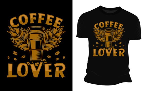Download Coffee Lover - Vector Graphic T-shirt De - Coffee Collection