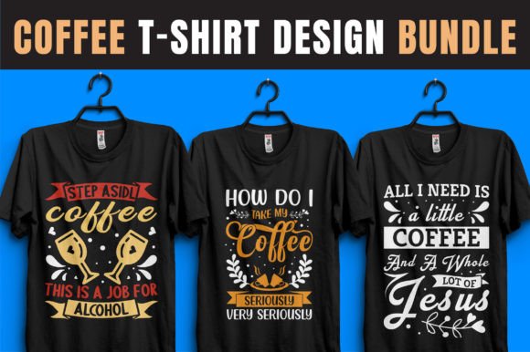 Download Coffee Vector Graphic T-Shirt Design - Coffee Collection