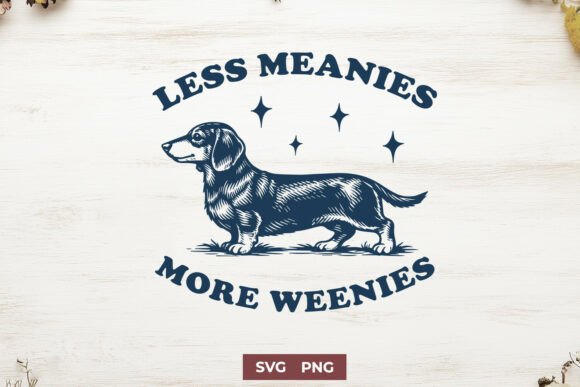 Download Less Meanies More Weenies Funny SVG PNG - Funny svg Collection